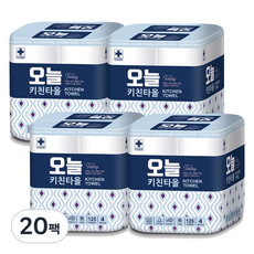 Today Paper 廚房紙巾 125抽, 4捲, 20套