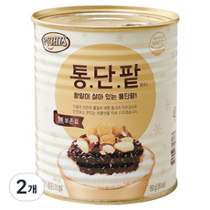 리치스 통단팥 플러스, 850g, 2개