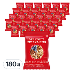 Dailynut 莓果與堅果, 22g, 180個