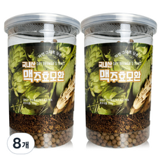 헬로우그린 맥주효모환 통, 350g, 8개