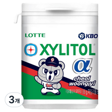 XYLITOL KBO Alpha 原味口香糖 斗山熊