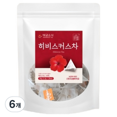 해담은티 히비스커스차 티백, 6개, 30개입, 1.2g