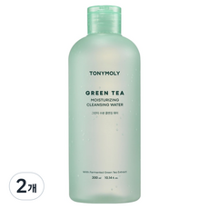토니모리 그린티 수분 클렌징 워터, 2개, 300ml