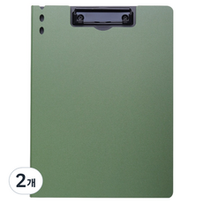 토글리 문서 정리 폴더 보관 보드 세로형 A4, 그린, 2개
