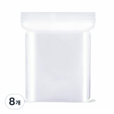 Dabit 多用途透明塑膠夾鏈袋, 中(M), 100入, 8個