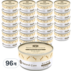 네츄럴코어 고양이 주식캔, 참치맛, 80g, 96개