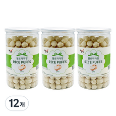 짱죽 헬로 까까짱 라이스 퍼프 아기 과자, 양파, 12개, 50g