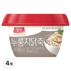 Dongwon F&B 兩班鍋巴雞肉粥, 4個, 285g