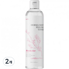 med b Derma Shot去角質爽膚水 黑米, 250ml, 2個