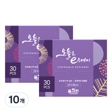 홈크린 일회용 수세미, 퍼플, 10개