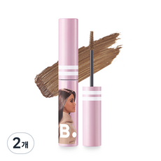 바닐라코 바비 에디션 스머지 아웃 디테일 브로우 카라 4g, 03 토프 브라운, 2개