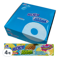 MORINAGA 森永 HI-CHEW 嗨啾 Hi-Chew嗨啾軟糖 酸鳳梨口味, 684g, 4盒