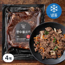 한우고방 한우 불고기 (냉동), 180g, 4개