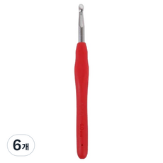 Ancalls Lava Lava 矽膠鉤針 毛線用 10/0號 6mm, 6個