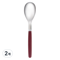 MAHO CUTLERY Tint 成人用西餐匙, 勃根地紅酒, 2個