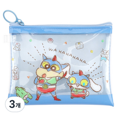 Sanrio 三麗鷗 大耳狗喜拿 蠟筆小新 透明纖薄收納包