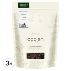 다비앙 다즐링 홍차, 140g, 3개, 1개입