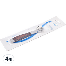 리앤베르 발뒤꿈치 굳은살 각질 제거기 다크브라운 50g, 1개입, 4개