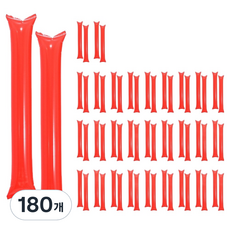 PARTYSHOW 進口加油棒氣球 2入, 180個, 紅色