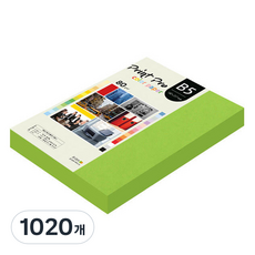paperculture Print Pro 彩色影印紙 80g No 10 鮮綠色, B5, 1020個