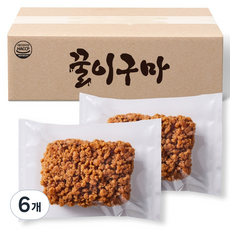 꿀이구마 수제 크런치 약과, 500g, 6개