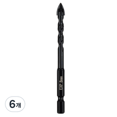 EX-POWER 萬能鑽頭 4刃 8mm EMD-08, 6個