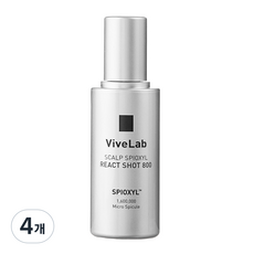바이브랩 스피옥실 리액트샷 800 두피 세럼, 50ml, 4개