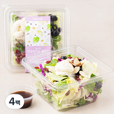 프레시지 발사믹 리코타치즈 샐러드, 165g, 4팩
