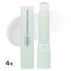 Liplief 砂糖磨砂免洗唇膏, 3.2g, 熊, 4個