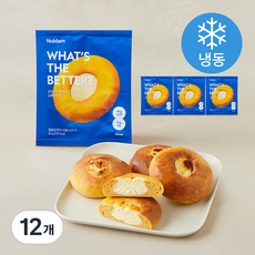 널담 고단백 저당 쫀득빵 군옥수수맛 (냉동), 85g, 12개, 1개입