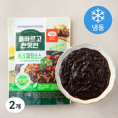 올반 올바르고 반듯한 베러 짜장 소스 (냉동), 300g, 2개