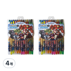 漫威復仇者聯盟色鉛筆, 24色, 4個
