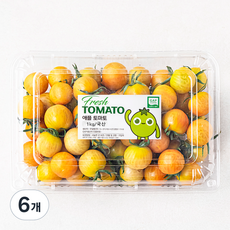 우일팜 GAP 인증 애플토마토, 1kg, 6팩