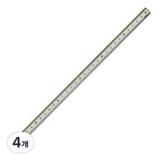 롭다 아크릴스틱자 30cm, Sage Green, 4개