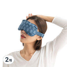 바디연구소 온열 찜질 아이워머 블루, 2개, 1개입