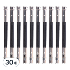 미소로운 연필깍지, 양방향 블랙, 30개