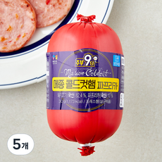 주부9단 메종 콜드컷햄 파프리카, 370g, 5개