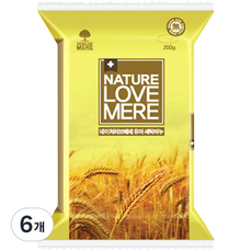 Nature Love Mere 嬰兒穀物洗衣皂, 6個