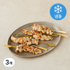 지엔씨푸드 순살닭꼬치 12개입 (냉동), 3개, 480g