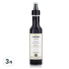 발베로 발사믹 비네거 스프레이 식초, 3개, 250ml