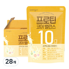 웅진 프로틴 코어밸런스 저지방 단백질 음료, 2.1L, 2개
