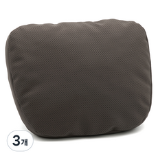 ACEPEED S級皮革系列車用頸枕, 3個, 灰色