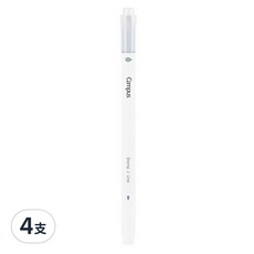 KOKUYO 國譽 Campus 印章雙頭螢光筆, 藍水滴, 4支