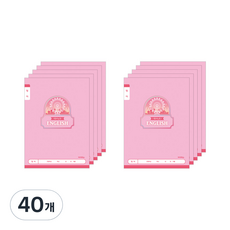 아이비스 여아용 영어 노트 초등 1-2 11592, 40개, 런던