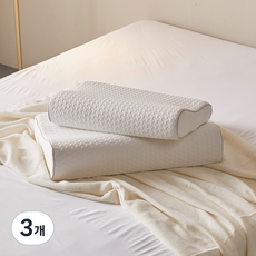 BeneBedding 白金記憶棉枕頭, 3個, 白色