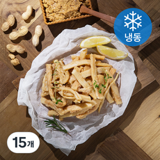 우리두리짱 즉석구이 땅콩버터 오징어 (냉동), 80g, 15개
