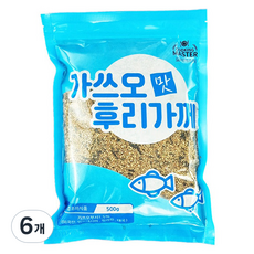 요리마스터 가쓰오맛 후리가께, 6개, 500g