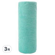 캐롤링 빨아쓰는 극세사 행주 다용도 롤타올 민트, 3개, 20개입