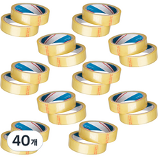 대박테이프 물레방아용 리필 테이프 24mm x 25m, 40개