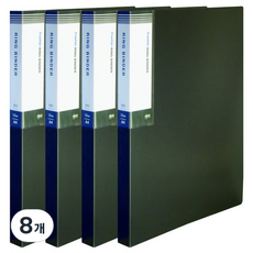 마이다스 프론티어 1.5cm O링 바인더 인덱스 A4 3공, 흑색, 8개